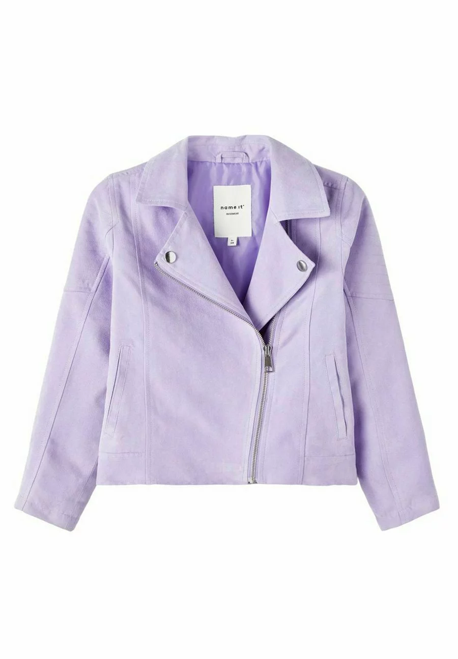 NAME IT Imitatieleren Jas - Sand Verbena 1 NAME IT Imitatieleren Jas - Sand Verbena