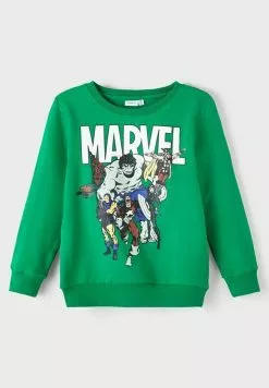 NAME IT Nkmnoise Marvel - Sweater - Lush Meadow -Shirt Zacht Verkoop d9c8490daa664dd7826e3dfae18933b9