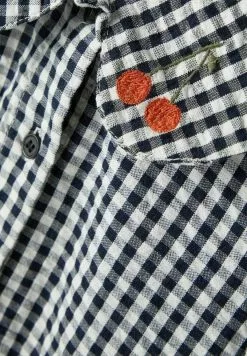 NAME IT Karierte - Overhemdblouse - Dark Sapphire -Shirt Zacht Verkoop d9f93cdd527f4692bc70844226ba92c5