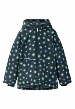 NAME IT Print - Winterjas - Dark Sapphire