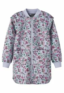 NAME IT Nkfmoon Long Flower Fo - Winterjas - Cosmic Sky