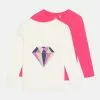 NAME IT Nmfvix 2 Pack- Longsleeve - Pink Flambé/White Alyssum