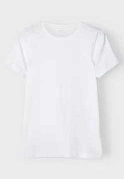 NAME IT Nkmt Slim 2Pack - T-Shirt Basic - Bright White -Shirt Zacht Verkoop dbcea8d172a94d3ebf598ecd04837a53