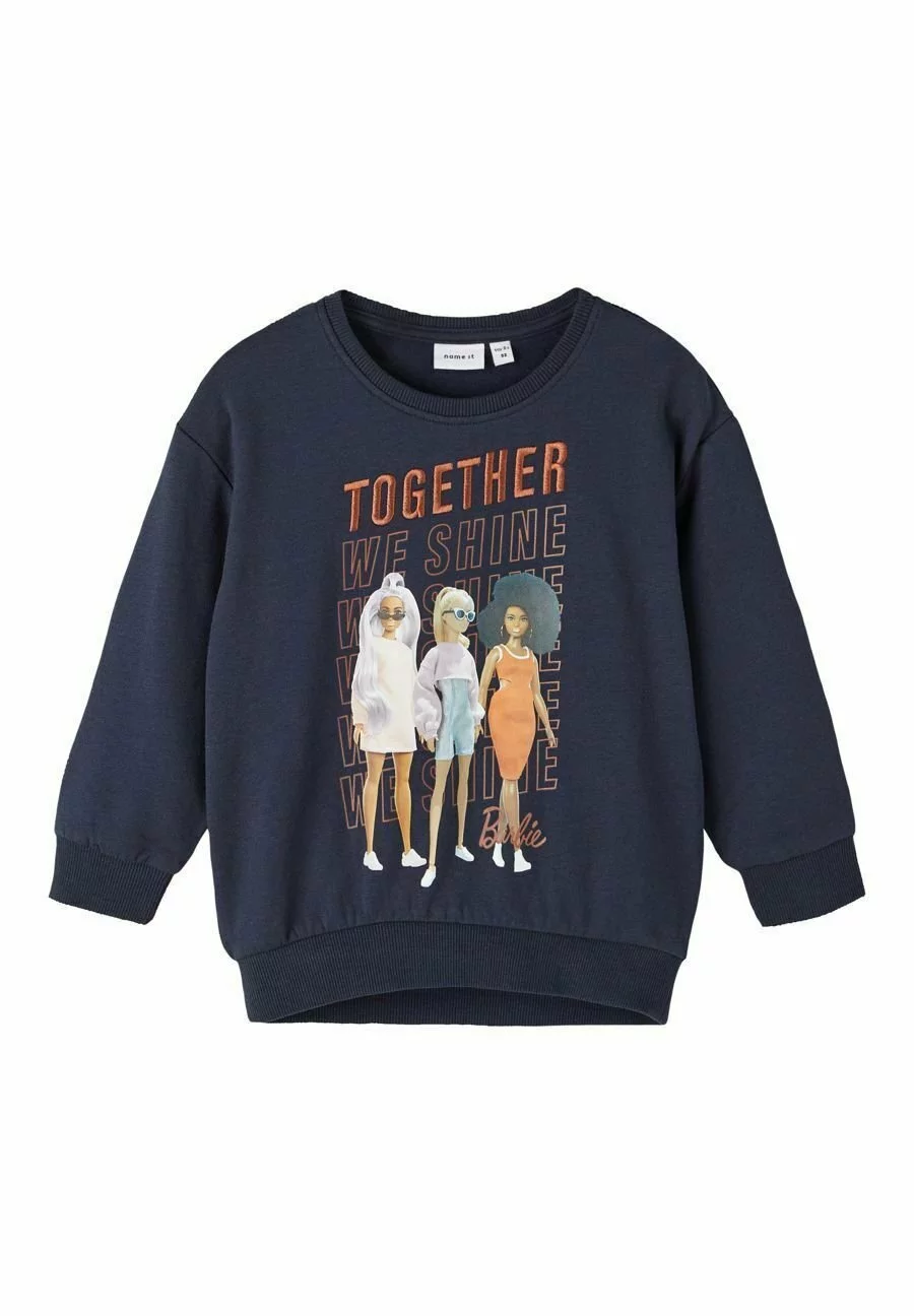 NAME IT Barbie - Sweater - Dark Sapphire 1 NAME IT Barbie - Sweater - Dark Sapphire