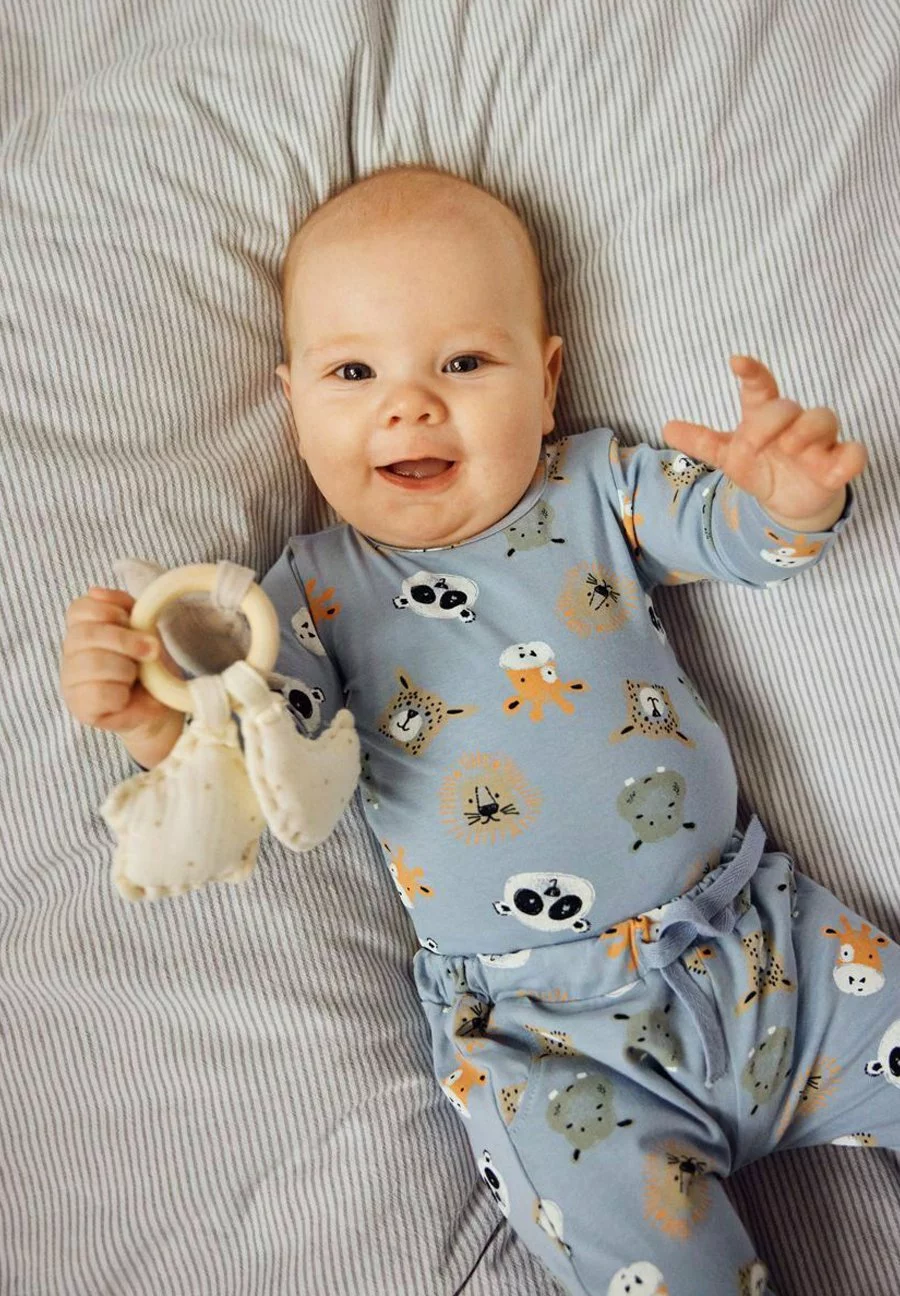 NAME IT Print - Broek - Dusty Blue 2 NAME IT Print - Broek - Dusty Blue - Afbeelding 2