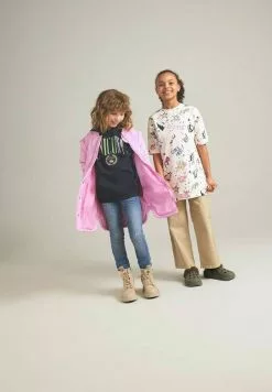 NAME IT T-Shirt Print - Buttercream