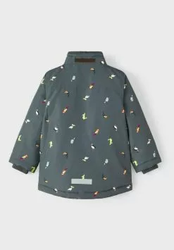 NAME IT Winterjas - Asphalt -Shirt Zacht Verkoop df56dae9a29f4b808f91d6ee5aba8d9a