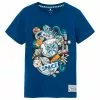 NAME IT Regular Fit - T-Shirt Print - True Blue
