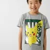 NAME IT Nkmjyxton Pokemon SsSky - T-Shirt Print - Grey Melange