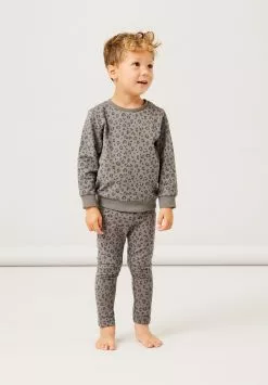 NAME IT Nmntekko Set Noos Unisex - Sweater - Grey