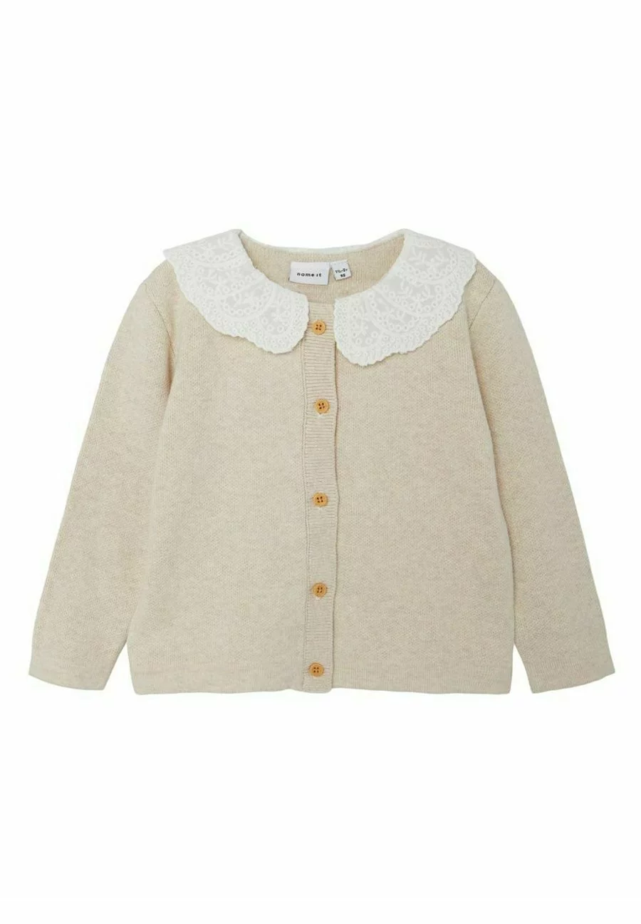 NAME IT Langarm - Vest - Peyote Melange 2 NAME IT Langarm - Vest - Peyote Melange - Afbeelding 2