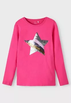 NAME IT Nkfbistar 2 Pack- Longsleeve - Pink Yarrow -Shirt Zacht Verkoop e510a913acf144f890c67b4cf06c5c27