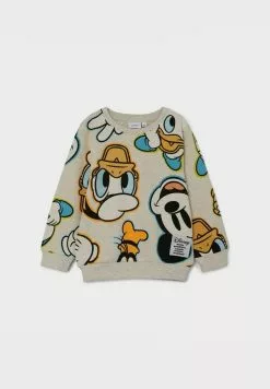 NAME IT Jimbo Mickey Unb Wdi - Sweater - Peyote Melange -Shirt Zacht Verkoop e617423585854cc59fc84c5aff4b43bd