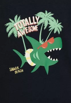 NAME IT Nmmjeso Unisex 2 Pack - T-Shirt Print - Dark Sapphire -Shirt Zacht Verkoop e708bea1e6b2451dbff936ec4d0eea8b