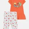 NAME IT Nmfviane Tunic Set - T-Shirt Print - Coral