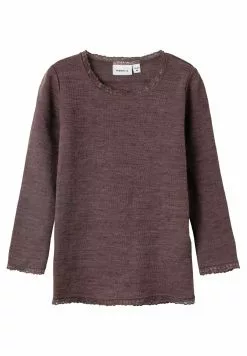 NAME IT Nmfwang Ne.Ls Solid Noos Xxiii - Trui - Peppercorn