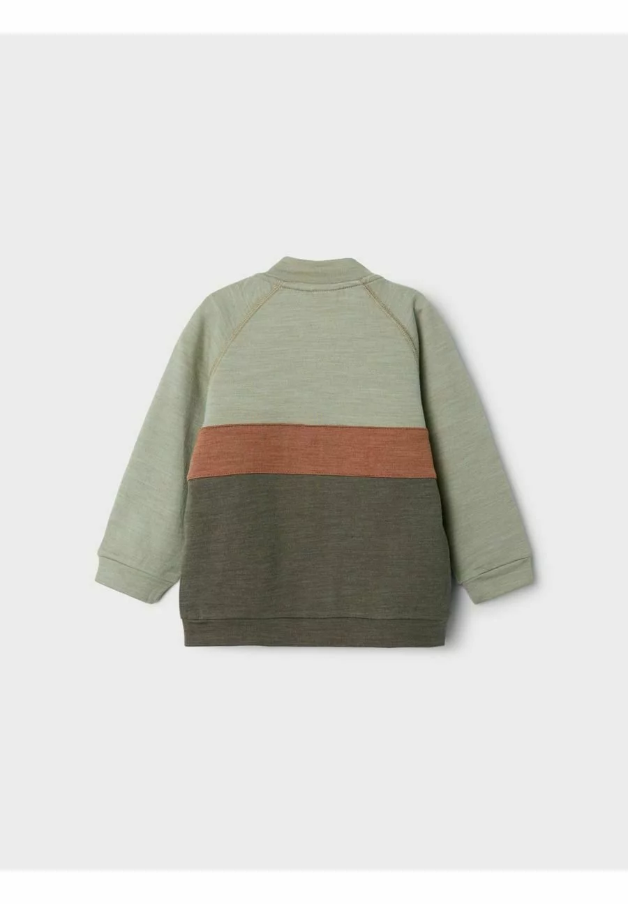NAME IT Sweater Met Rits - Tarmac 2 NAME IT Sweater Met Rits - Tarmac - Afbeelding 2