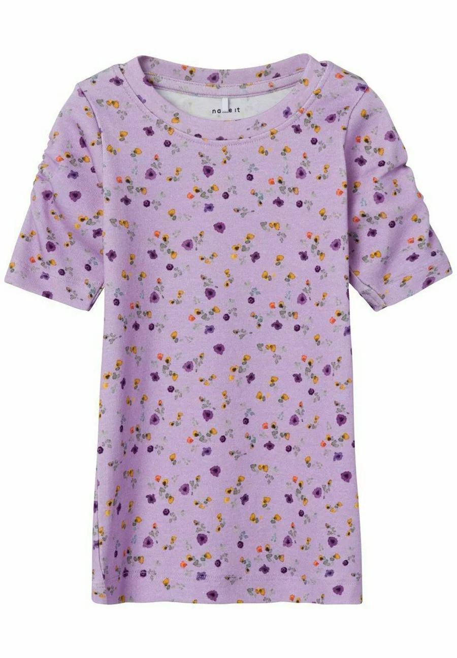 NAME IT Slim Fit - T-Shirt Print - Orchid Bloom 1 NAME IT Slim Fit - T-Shirt Print - Orchid Bloom