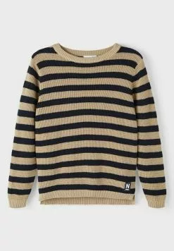 NAME IT Waffel - Trui - Humus -Shirt Zacht Verkoop eaaa81f496044b669996786b312d03e3