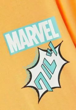 NAME IT Marvel - T-Shirt Print - Mock Orange -Shirt Zacht Verkoop ebeea647dc2e4fe1ad778619783216ab