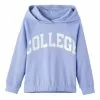 NAME IT Nkfruna Ls Boxy Sweat Bru Camp - Hoodie - Jacaranda