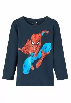 NAME IT Nmmoktav SpidermanMar - Longsleeve - Dark Sapphire