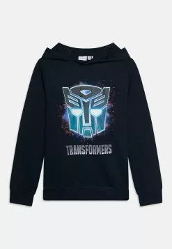 NAME IT Nkmjun Transformers - Hoodie - Dark Sapphire