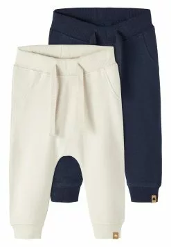 NAME IT Nbntakki Pant Unisex 2 Pack - Broek - Dark Blue/Beige