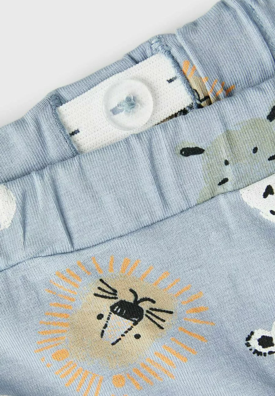 NAME IT Print - Broek - Dusty Blue 5 NAME IT Print - Broek - Dusty Blue - Afbeelding 5