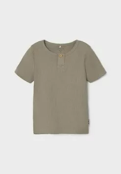 NAME IT Regular Fit - T-Shirt Basic - Dried Sage -Shirt Zacht Verkoop f0da3e4a3baa49f481d86db3eddc9883