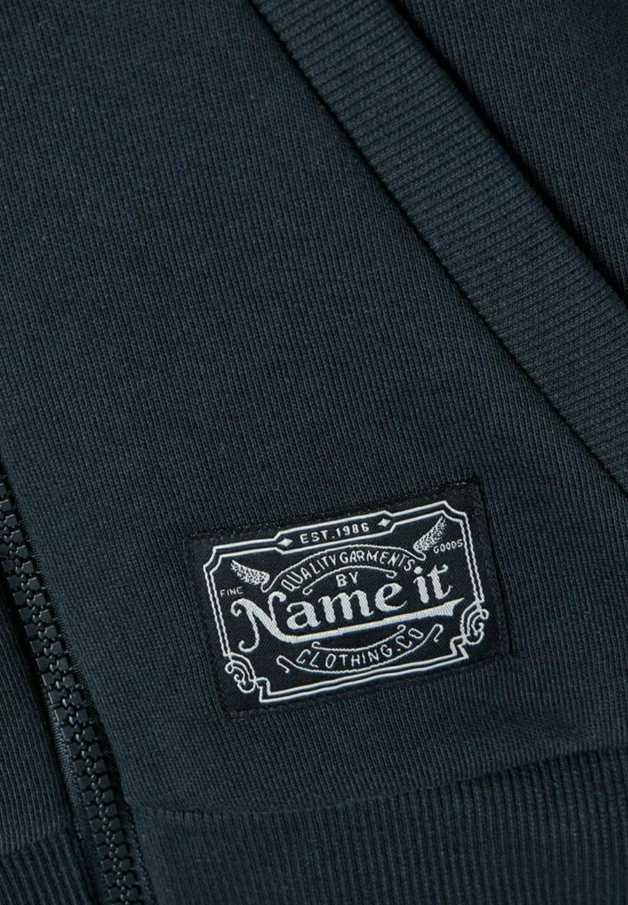 NAME IT Sweater Met Rits - Dark Sapphire 4 NAME IT Sweater Met Rits - Dark Sapphire - Afbeelding 4