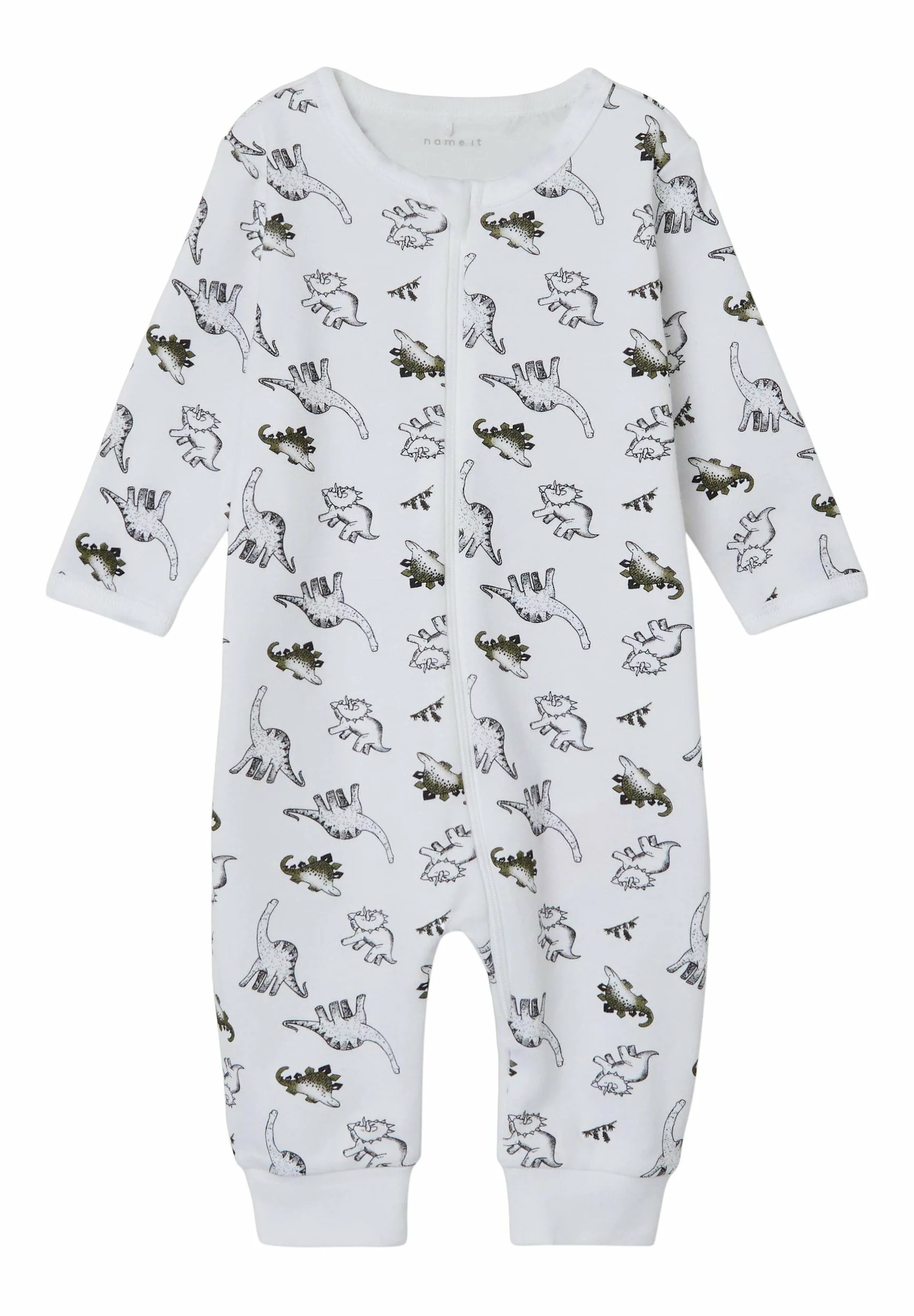 NAME IT Dino Noos - Pyjama - Bright White 1 NAME IT Dino Noos - Pyjama - Bright White