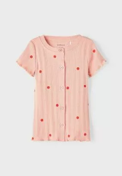 NAME IT Print - Vest - Rose Tan -Shirt Zacht Verkoop f4288cc472954c099a7bf2e82c2b015a