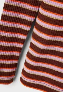 NAME IT Gestreiftes - Longsleeve - Rum Raisin -Shirt Zacht Verkoop f5e542c6b0cf47cca4208af1d3e237d8