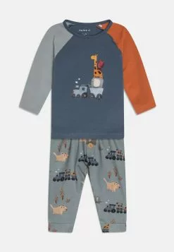 NAME IT Nbmron Top Set - Longsleeve - China Blue