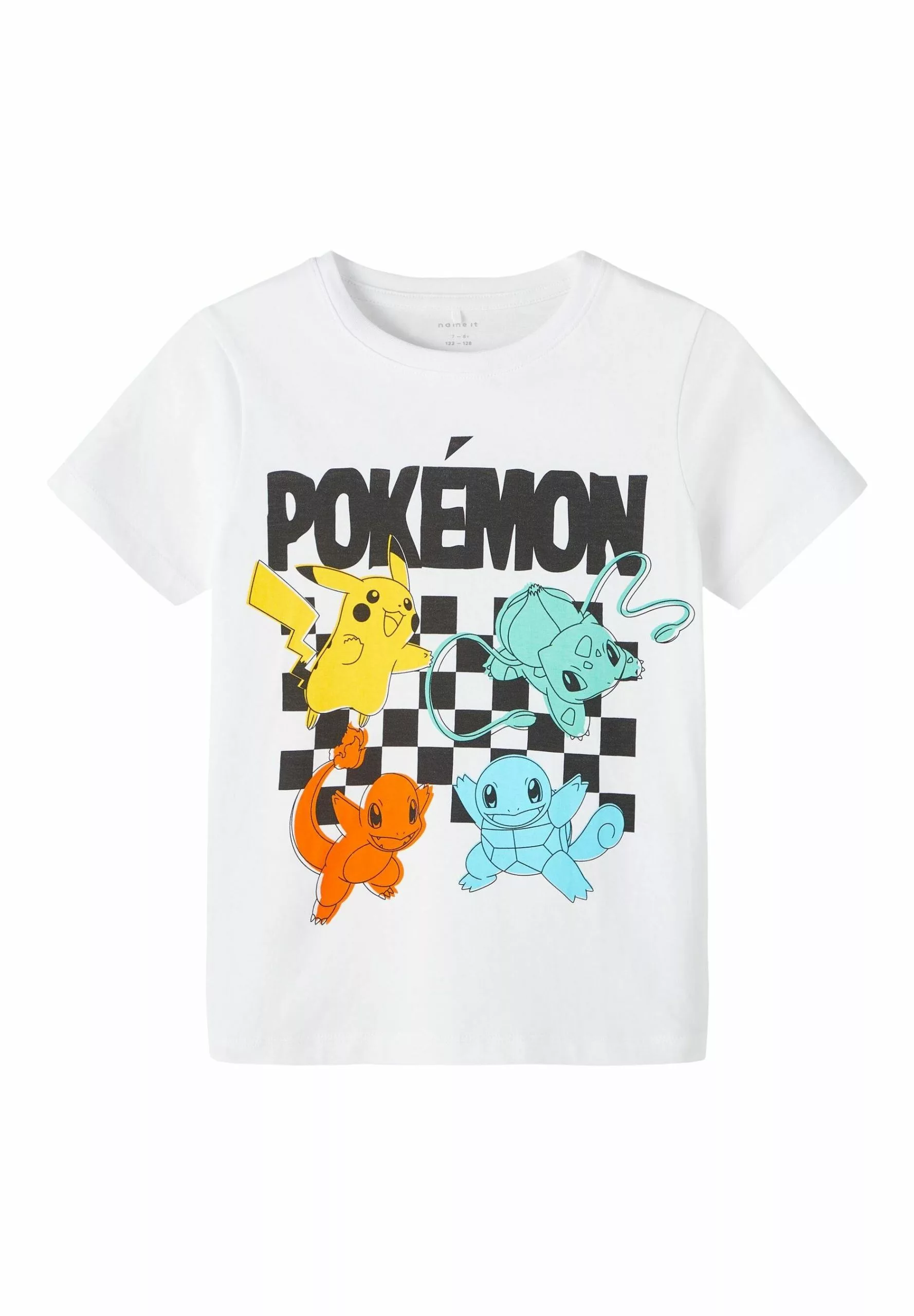 NAME IT Nkmjulin Pokemon - T-Shirt Print - Bright White 2 NAME IT Nkmjulin Pokemon - T-Shirt Print - Bright White - Afbeelding 2