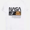 NAME IT Nkmantony Nasa- T-Shirt Print - Bright White