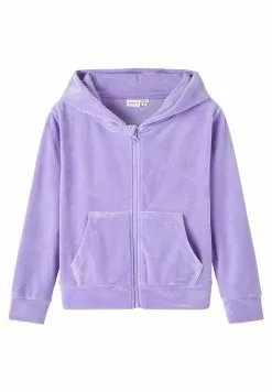 NAME IT Nkfdaralone Ls Card Wh - Sweater Met Rits - Sand Verbena